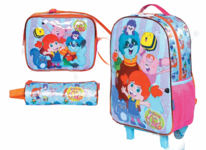 MOCHILA KIT WKIDS DIARIO DE MIKA C CARRINHO BPD 33955 UNI