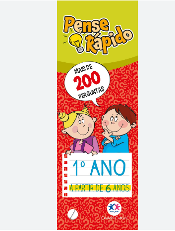 LIVRO PENSE RAPIDO 1 ANO UNI