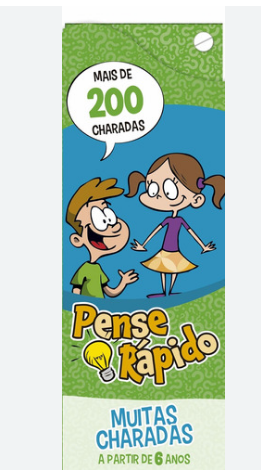 LIVRO PENSE RAPIDO MUITAS CHARADAS UNI