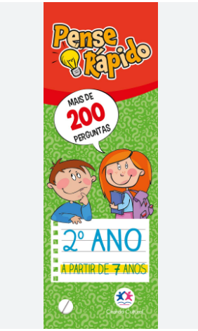 LIVRO PENSE RAPIDO 2 ANO UNI