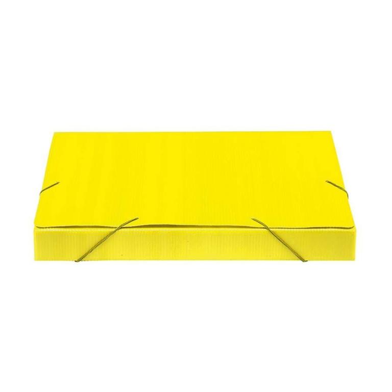 PASTA OFICIO 2MM NOVA ONDA AMARELA PTC 10