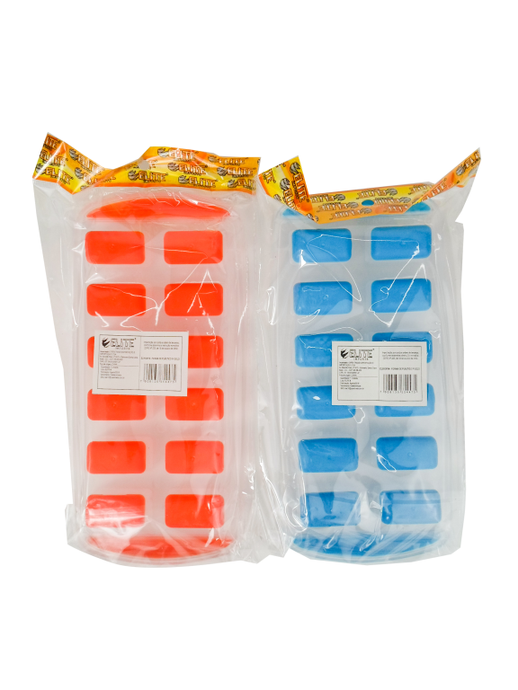 FORMA P/GELO DE PLASTICO 27X15 PACOTE 4 FORMAS