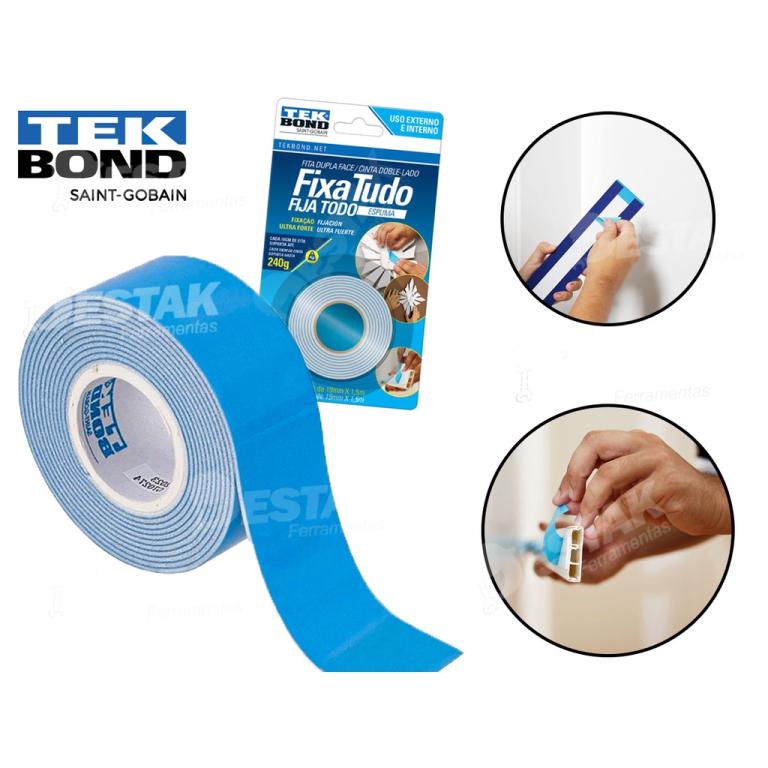 FITA ESPUMA DUPLA FACE 24MM X 1,5M BLISTER UNI