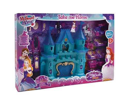 CASTELO DA PRINCESA COM LUZ E SOM PI3950 UNI