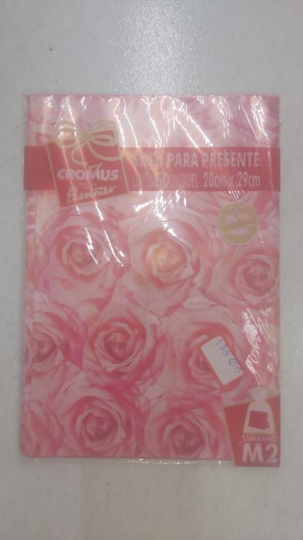 SACO DE PRESENTE 20X29 ROSAS 048 PCT50