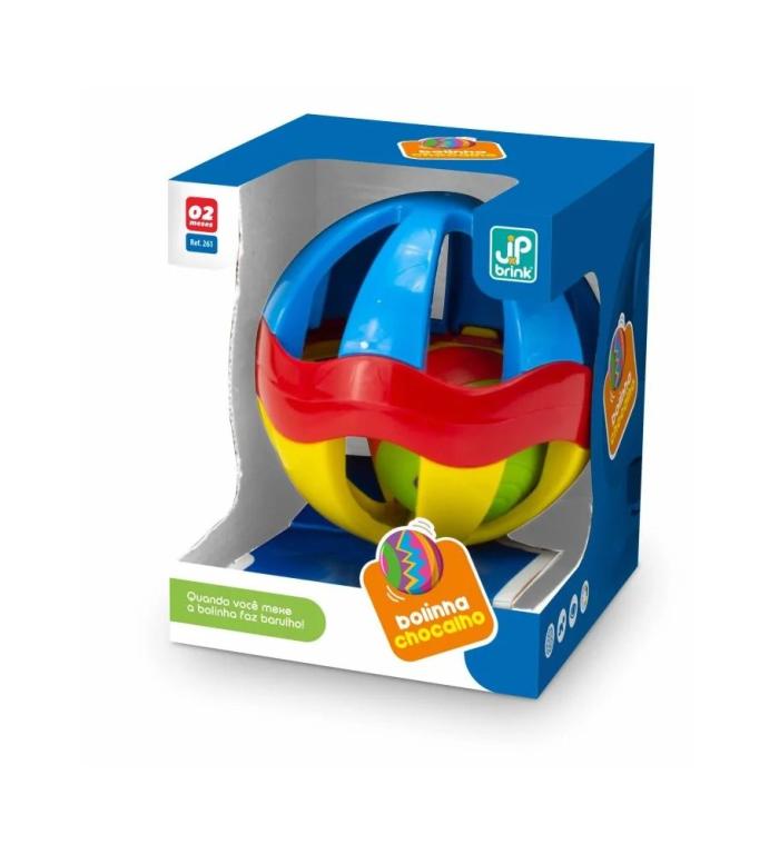 BOLINHA CHOCALHO NA CAIXA REF 261 UNI