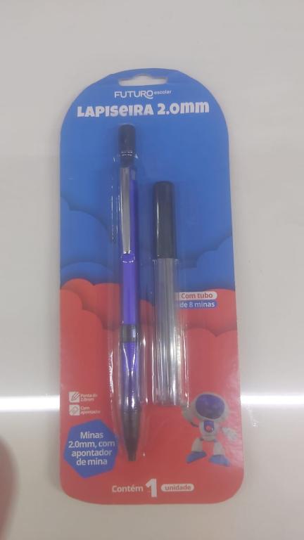 LAPISEIRA 2,0 NO BLISTER COM ESTOJO DE PONTA UNI