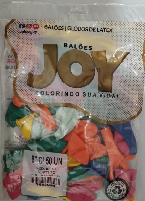 BALAO N 8 SORTIDO C 50