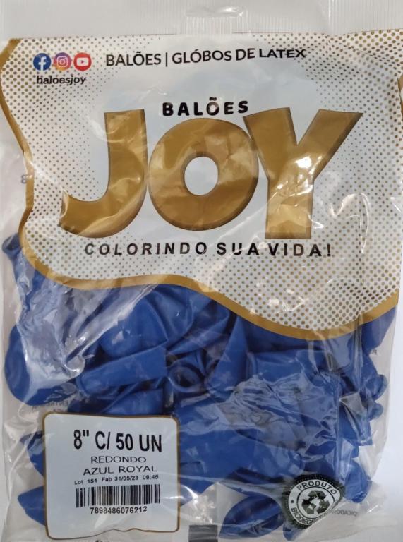 BALAO N 8 AZUL ROYAL C 50