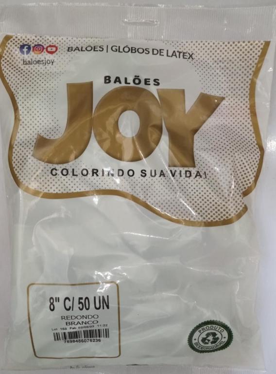 BALAO N 8 BRANCO  C 50