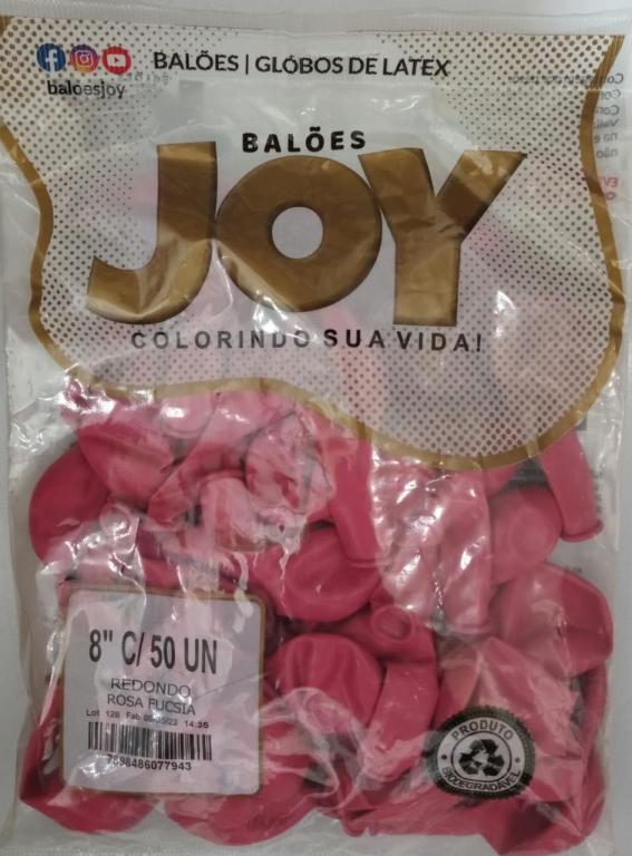 BALAO N 8 ROSA FUCSIA C 50