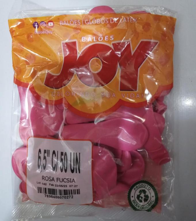 BALAO 6,5 ROSA FUCSIA C 50