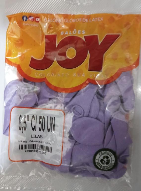 BALAO 6,5 LILAS C 50