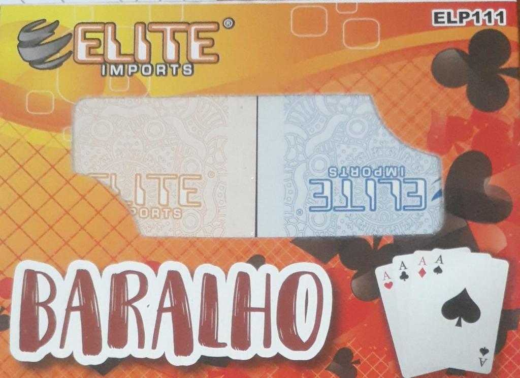 BARALHO EMPLASTIFICADO CX C/6 UNI
