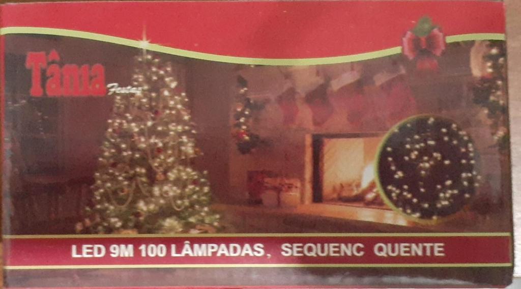 PISCA LED 9M 100 LAMP BR QUENTE UNI
