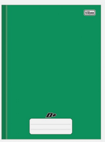 CADERNO UNIVERSITARIO BROCHURA 96F VERDE