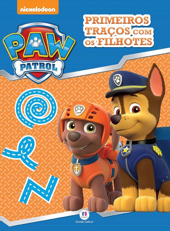 LIVRO PATRULHA CANINA PRIMEIRO TRACOS COM OS FILHOTES UNI