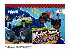 MALETA DE PINTURA 24 PÇS VELOCIDADE RADICAL