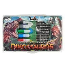 MALETA DE PINTURA 42 PÇS DINOSSAUROS