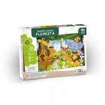 QUEBRA CABEÇA FLORESTA 30PÇS 7690 UNI