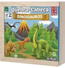 QUEBRA CABEÇA DINOSSAUROS 30 PÇS 790697 UNI