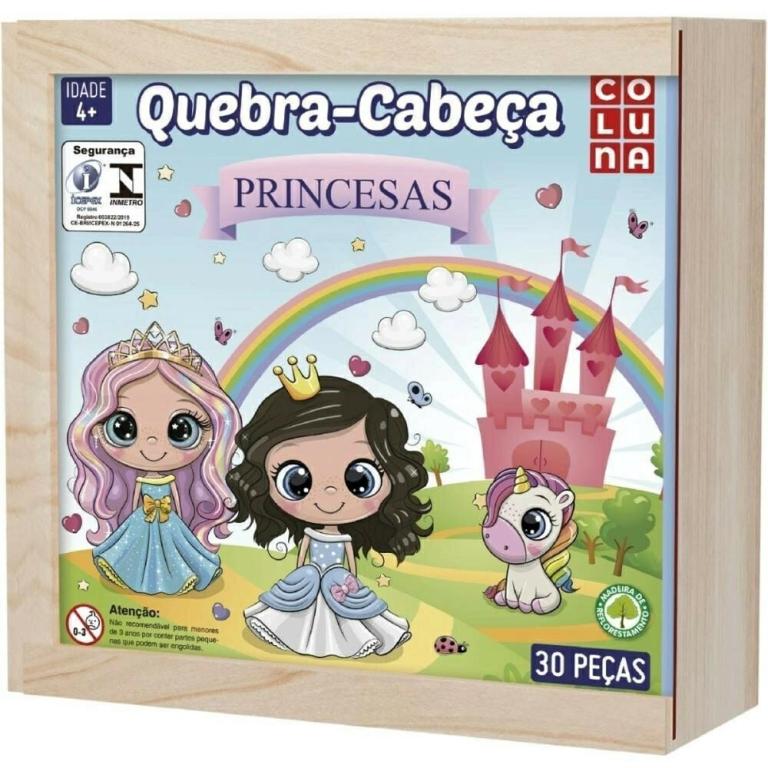 QUEBRA CABEÇA PRINCESAS 30 PÇS 790696