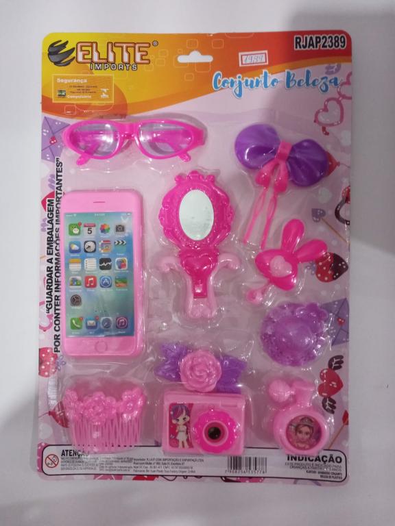 KIT BELEZA INFANTIL C ACESSORIO RJAP2389 UNI