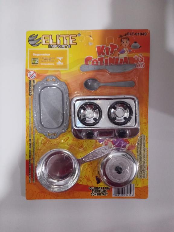 KIT COZINHA INFANTIL ELT 01049 UNI