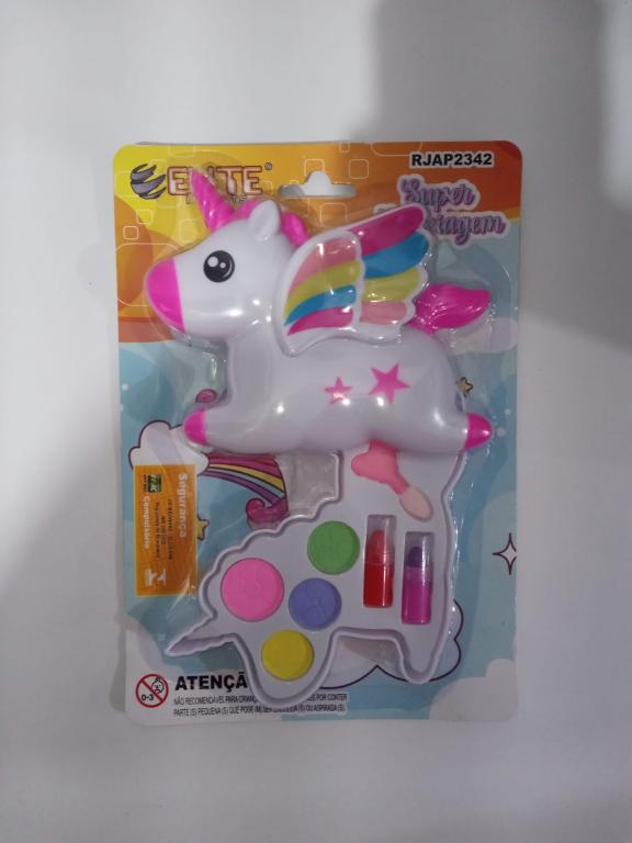KIT MAQUIAGEM INFANTIL UNICORNIO RJAP2342 UNI