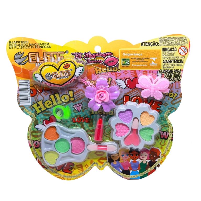 MAQUIAGEM DE PLASTICO P/BONECAS RJAP01089 UNI