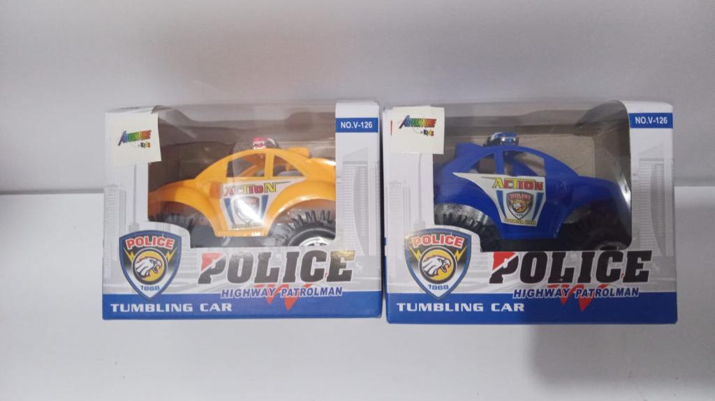 FUSQUINHA MALUCO AZUL E AMARELO A PILHA AA BRQ-537 UNI