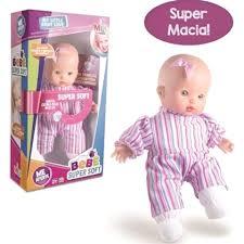 BONECA BEBE SUPER SORFT