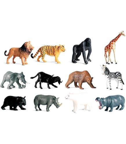 CARTELA ANIMAIS SELVAGENS SORTIDOS UNI*