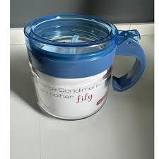 PORTA CONDIMENTOS LILY PT VIDRO 300ML