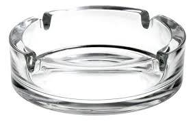 CINZEIRO SIMPLE REDONDO VIDRO 10X3,2CM