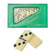 JG DOMINO 28PCS 0.6MM 18X11X2CM CX PVC