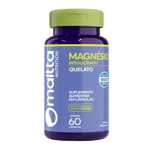 Magnesio Quelato (Bisglicinato) 60cps Maltta