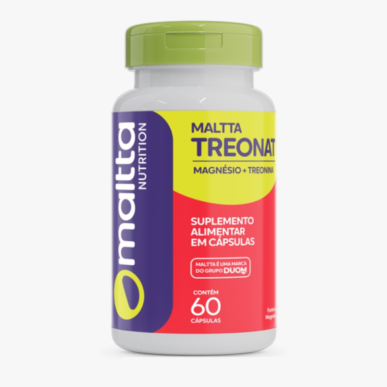 Duom Treonat Magnesio + Treonina, 60cps Maltta