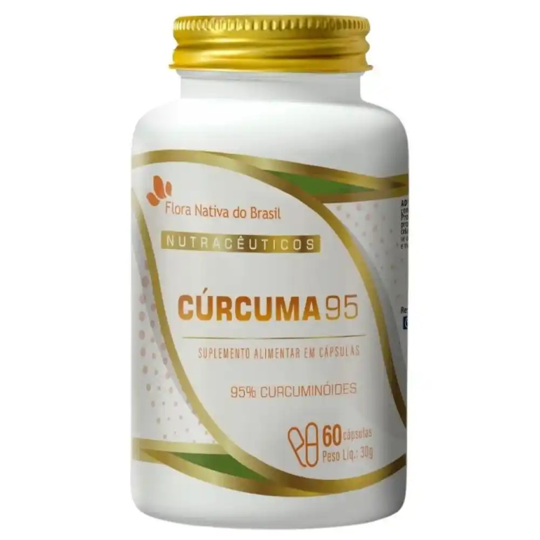 Cúrcuma 95% 60cps Flora Nativa