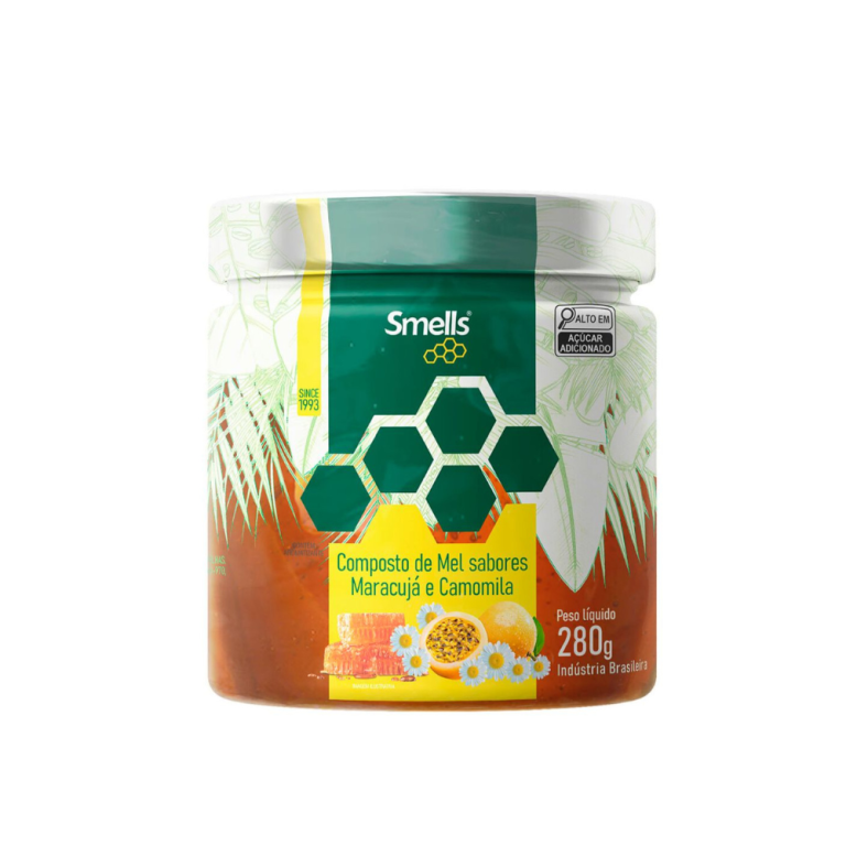 Composto de Mel, Maracuja e Camomila SMELLS 280g