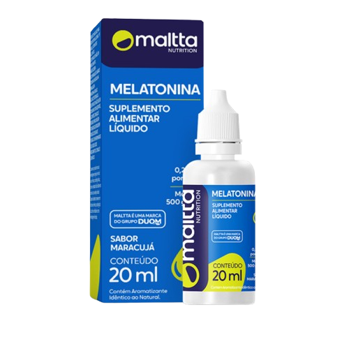 Melatonina em gotas sabor Maracuja 20ml Maltta