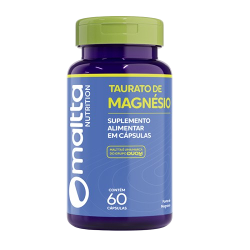 Taurato de Magnesio 60cps Maltta