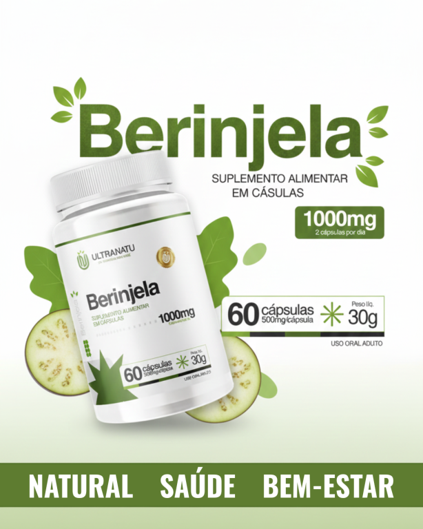 Beringela 1000mg 60cps Ultranatu