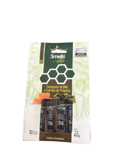 Composto de Mel e Extrato de Propolis 40g Smells
