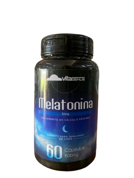 Melatonina Vitagenus 60cps 500mg