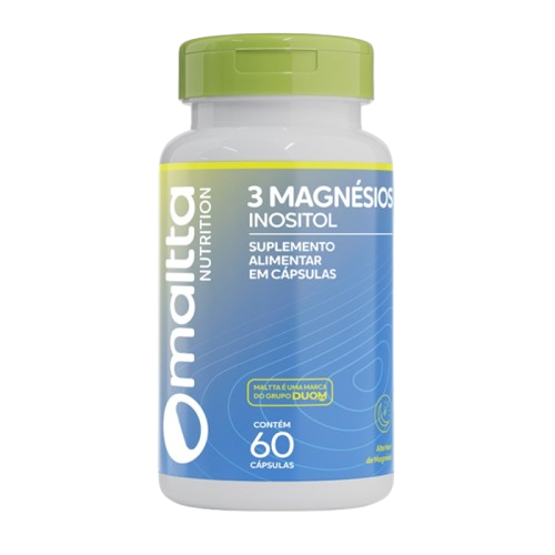 3 Magnesios Inositol 60cps Maltta