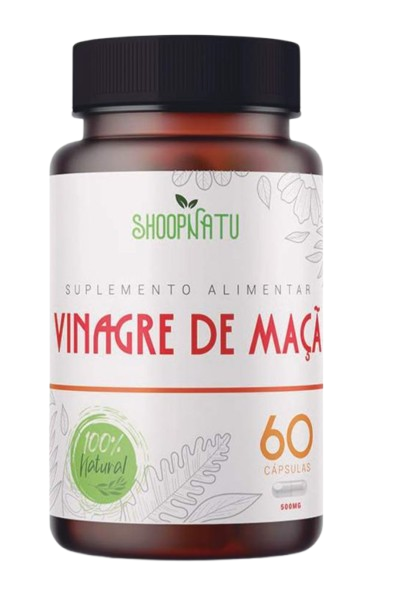 Vinagre de maçã 60cps 500mg Shoopnatu