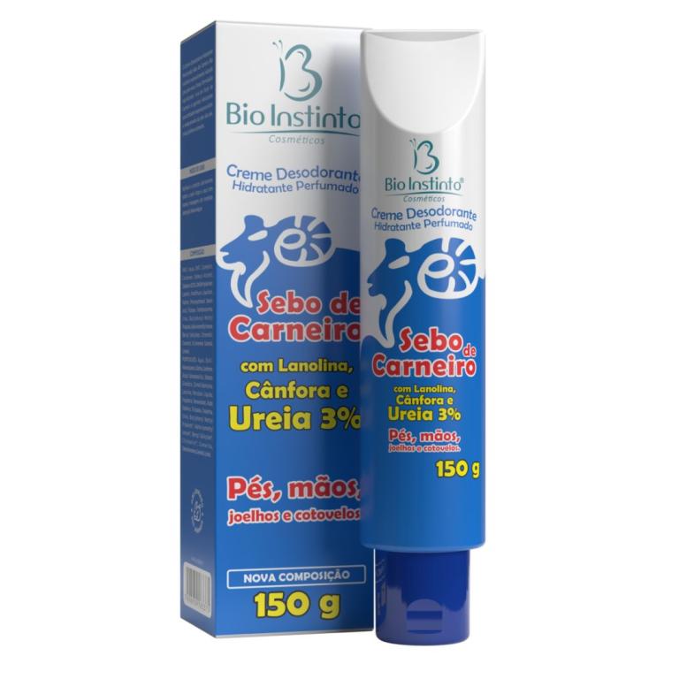 Sebo de carneiro com lanolina Bio Instinto.
