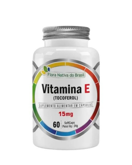 Vitamina E 60 cápsulas Flora Nativa.