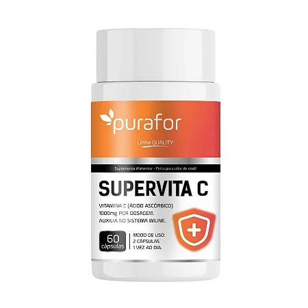 Supervita C Purafor 60cps.